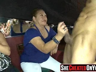 17 Milfs making out on tap not even meriting stripper party!29