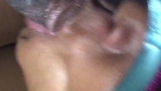 Ultimate blow job and cum in mouth and face