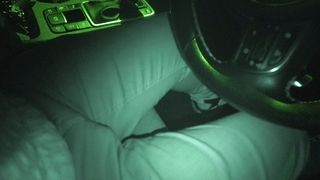 step mom sucks step son small cock in the car