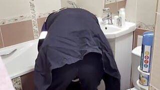 The Plumber Could Not Imagine That He Would Be in Such a Position! Dirty Talk, Joke at the End