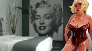 A  Voyeur's View of a Marilyn Monroe Blowjob for Diamonds