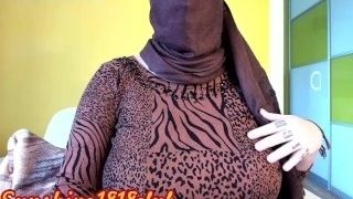 big tits muslim in hijab Arab beauty bbw ass recorded cam show October 25th