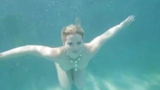 'Sensual Scuba-Sucking! Blonde Babe Sunny Lane Drains Dick Underwater!'