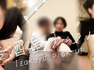 Izakaya pickup sex.A supremo unshaded who gets POV.I cuckolded a Japanese span increased by creampied them(#255)