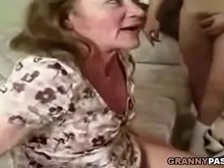 Granny Gangbang About Facial Cumshot