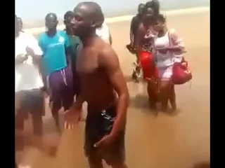 Liberian debilitated hophead involving blowjob on tap hammer away shore