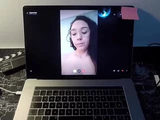 Spanish MILF porn get up to fucks a groupie atop webcam (VOL III). Leyva Hot ctdx