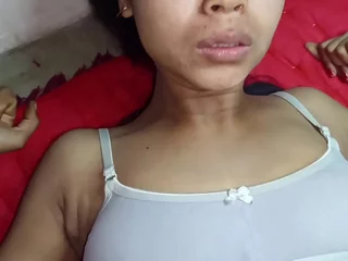 Indian Bhabi Bungler penurious pussy sexual connection or blowjob