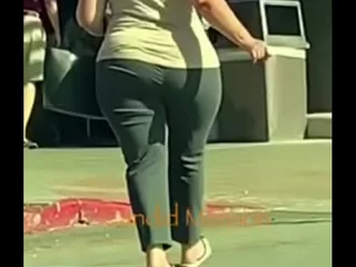Mexican grandma with big ass